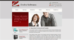 Desktop Screenshot of evolvesoftwares.com